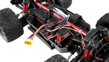 22688 Hyper Go MTX10 Monstertruck 1:10 ARTR schwarz/blau